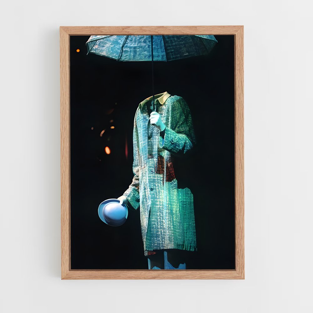 Poster L'Homme au Parapluie – affiche Cirque (vue 4)